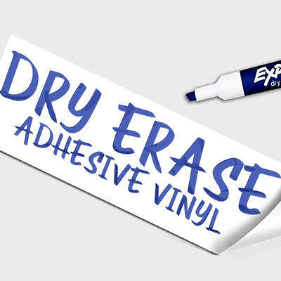 Dry Erase Adhesive Vinyl